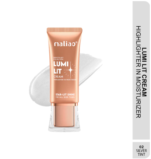 Maliao Lumi Lit Cream Highlighter and Moisturizer - Star Lit Shine for Radiant Glow