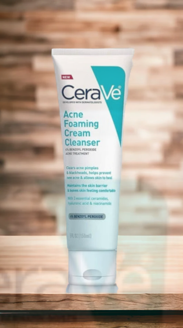 CeraVe Acne Foaming Cream Cleanser