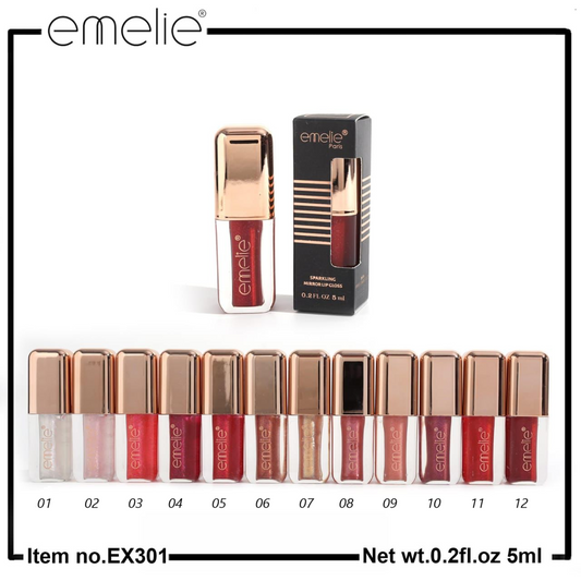 Emelie Sparkling Mirror Lip Gloss