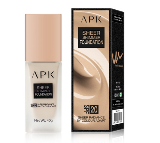 APK New Sheer Shimmer Foundation SPF-20