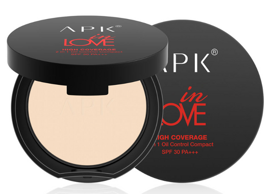 APK in Love High Coverage 2 in 1 Oil Control Compact