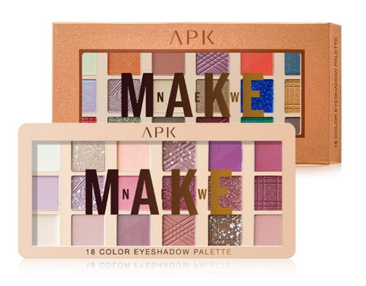 APK 18 Color Eye Shadow Palette