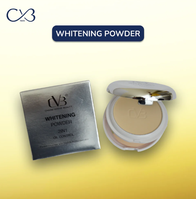 CVB Paris 2 in 1 Oil Control & Whitening Compact Powder 20g