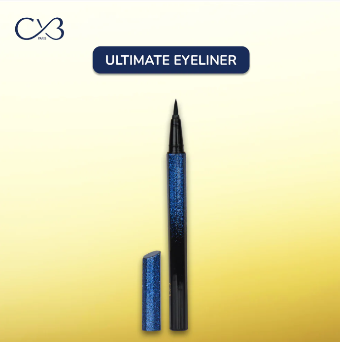 CVB Paris Black Ultimate Eyeliner Lasting Waterproof Charm Beauty 1.2 ml