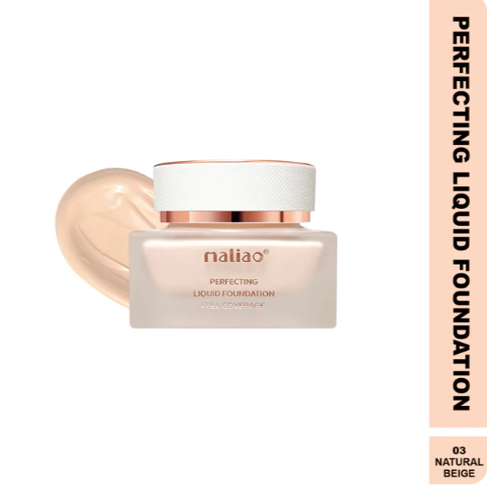 Maliao Perfect Liquid Foundation Full Coverage - Flawless Radiance