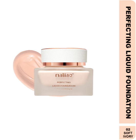 Maliao Perfect Liquid Foundation Full Coverage - Flawless Radiance