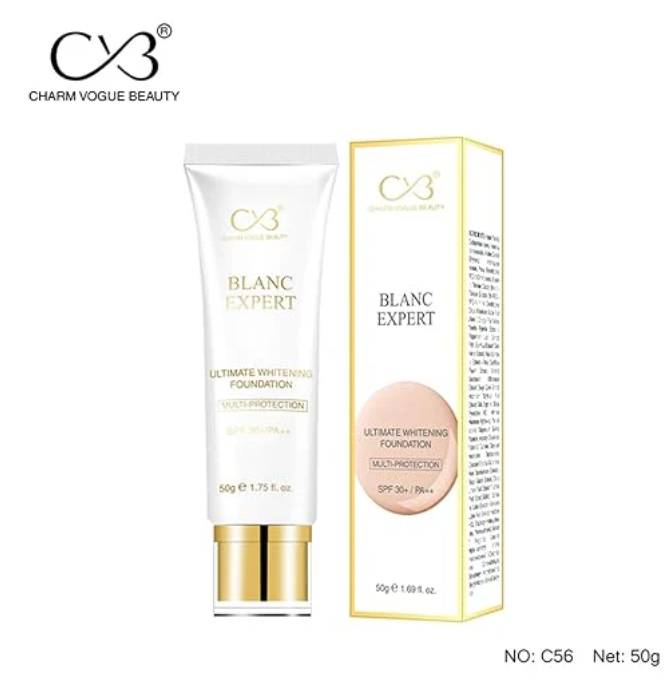 Ultimate Whitening Cream & Foundation 50 g.